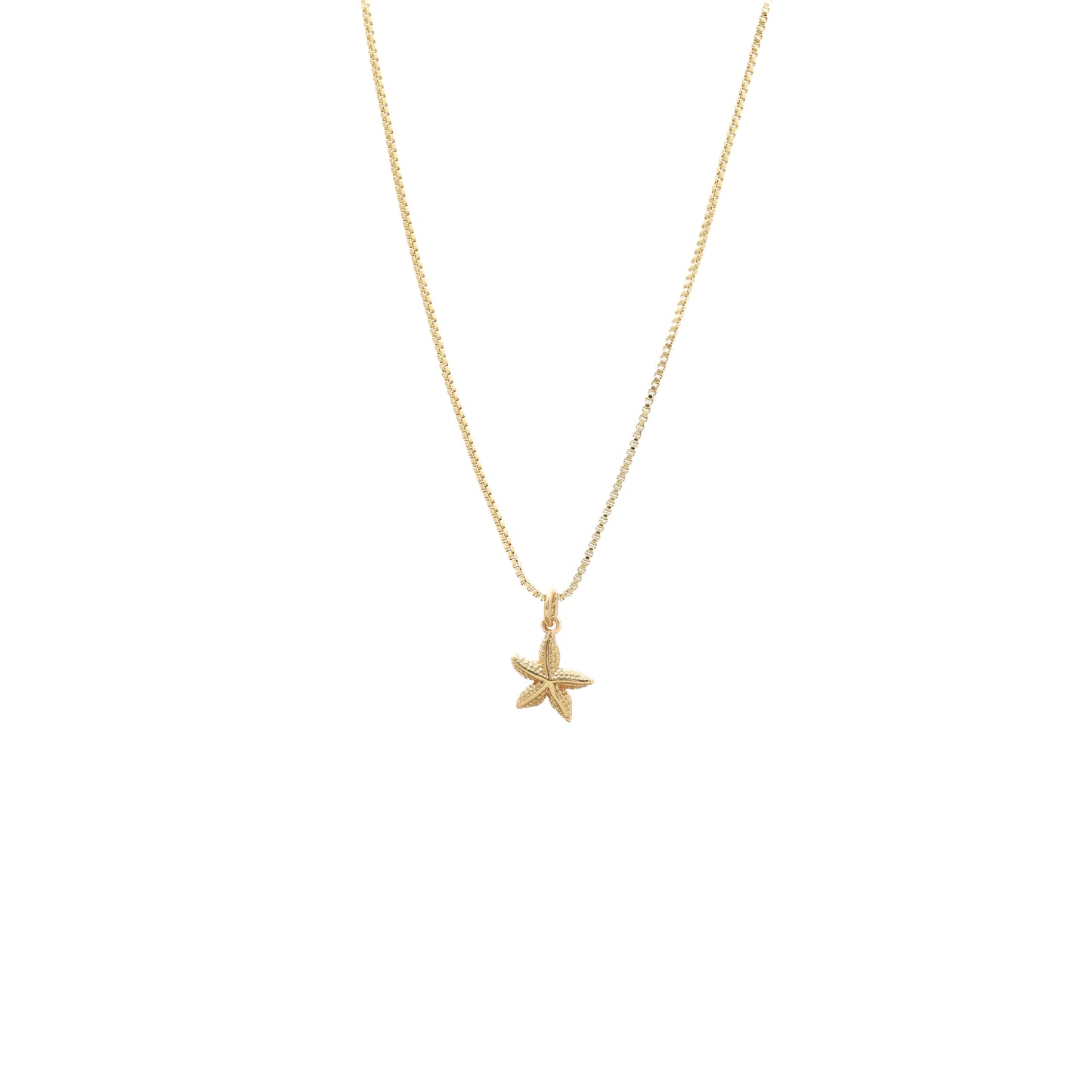 Fine necklace starfish