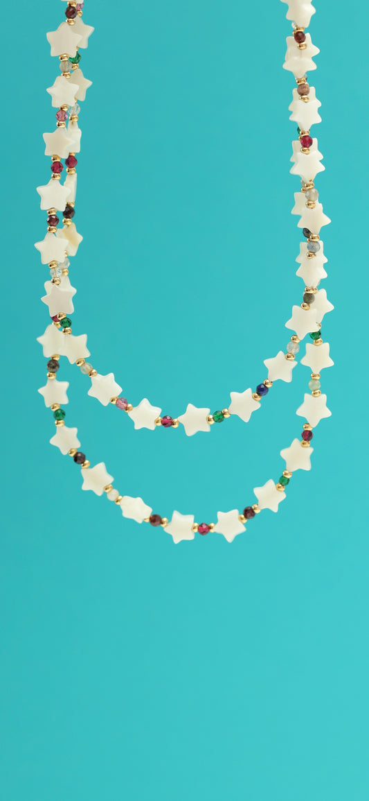 STAR colors pearl necklace